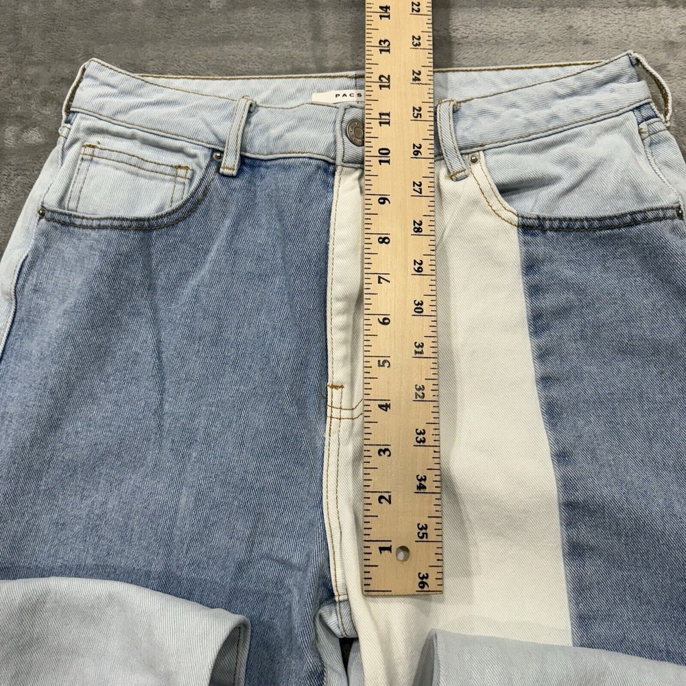 PacSun Jeans Womens 29 Blue Mom Jean Multi Wash Denim Preppy City Casual Pockets - Picture 4 of 11